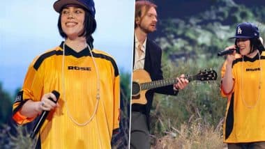 Grammy Awards 2025: Billie Eilish and Finneas O’Connell Pay Tribute to LA With ‘Birds of a Feather’ Performance (Watch Video)