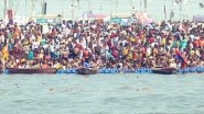 Maha Kumbh Mela: Colours of India Converge at Triveni Sangam on Mahashivratri 2025, Visitors Also From Nepal (Watch Videos)