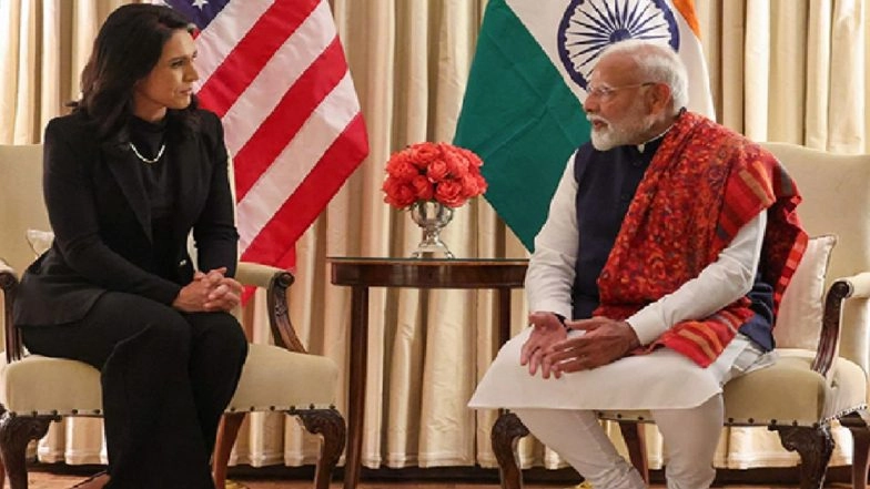 PM Modi Meets Tulsi Gabbard, Calls Her ‘Strong Votary of India-US Friendship’