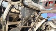 Prayagraj Road Accident: 10 Devotees Killed As Bolero Car Collides With Bus on Prayagraj-Mirzapur Highway en Route to Maha Kumbh Mela (Watch Video)