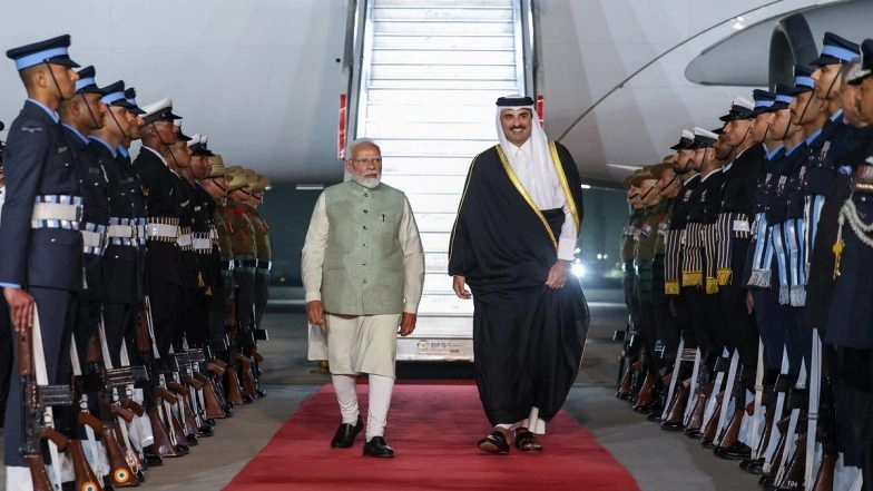 PM Modi, Amir of QatarCondemn Terrorism in All Forms