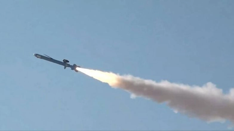 Iran Test-Fires Anti-Warship Cruise Missile With Range of More Than 600 Miles