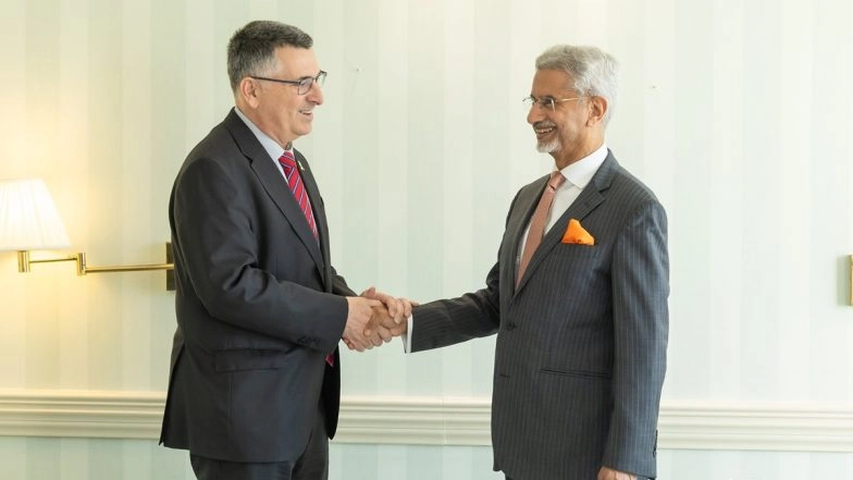 EAM Jaishankar, Saar Discuss Trump's Vision of Connecting Israel with India, Europe, US