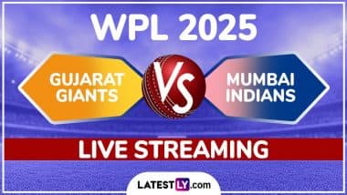 Where to Watch Live Telecast of GG-W vs MI-W Match in WPL 2025?