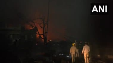 Over 60 LPG Cylinders Loaded in Truck Explode in Ghaziabad; 4 Shops Charred, No One Hurt