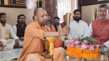  UP CM Yogi Offers Prayers at Gorakhnath Temple, Says 66 Crore Devotees Attended Maha Kumbh