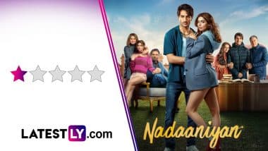 ‘Nadaaniyan’ Movie Review: Ibrahim Ali Khan and Khushi Kapoor Are Insufferable in This Clueless Campus Romcom (LatestLY Exclusive)