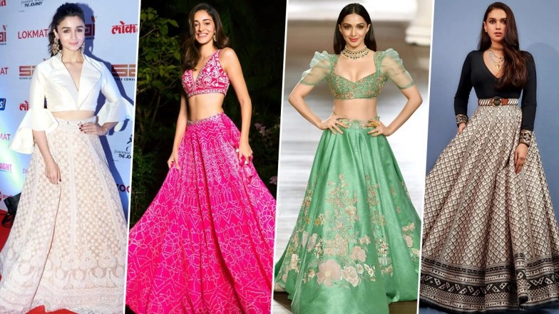 Ramzan Eid: Stunning Ghagharas Inspired by Kiara Advani, Alia Bhatt and Others