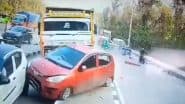 Dehradun Road Accident: Speeding Truck Drags Multiple Vehicles Near Lachhiwala Toll Plaza, 2 Dead (Watch Video)