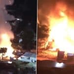 Los Angeles Blast Video: Man Injured After Illegal Fireworks Cause Explosion in Pacoima in the US, 4 Pet Dogs Displaced, Neighborhood Evacuated