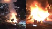 Los Angeles Blast Video: Man Injured After Illegal Fireworks Cause Explosion in Pacoima in the US, 4 Pet Dogs Displaced, Neighborhood Evacuated