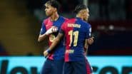 Barcelona 3–1 Benfica UEFA Champions League 2024–25: Raphinha Scores Brace, Lamine Yamal Finds Net As Barca Cruise Into Quarterfinals