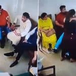 Saweety Boora Charges at Husband Deepak Hooda at Hisar Police Station; Gold Medalist Boxer Seeks Divorce, Alleging Dowry Harassment (Watch Videos)