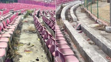 Viral Video Claims Rajasthan Royals Home Ground Sawai Mansingh Stadium In Depleted Condition Few Days Ahead of IPL 2025 First Match at The Venue