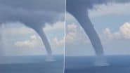 Waterspout Captured in Tahiti Near US, Stunning Video Goes Viral