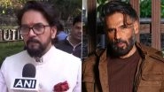 Neta vs Abhineta: Anurag Thakur To Lead Neta XI Against Suniel Shetty&rsquo;s Abhineta XI in Friendly Cricket Match in Mumbai Today for &lsquo;TB-Free India&rsquo;