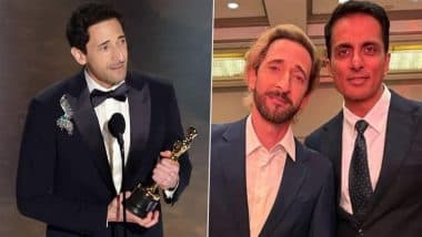 Sonu Sood Sends Congratulations to ‘Brother’ Adrien Brody for His Second Oscar Win at the 97th Academy Awards, Says ‘Many More on Your Way’ (View Post)