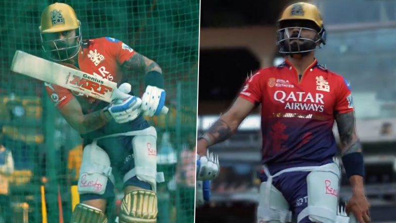 IPL 2025: Virat Kohli Starts Practicing Ahead of RCB’s Indian Premier League Season 