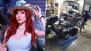 Amouranth Shares Chilling Footage of Violent Home Invasion: OnlyFans Star and Twitch Streamer Reveals Shocking Details of the Disturbing Encounter (Watch Video)