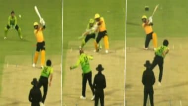 Sahibzada Farhan Registers Joint Third-Highest Individual Score in T20 History, Achieves Feat During Peshawar vs Quetta National T20 Cup 2025 Match (Watch Video)