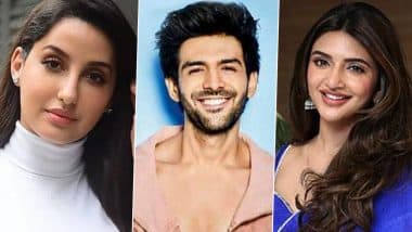 ‘Koi Hai Industry Mein Jisko Aapne Date Nahi Kiya?’: Nora Fatehi Roasts Kartik Aaryan at IIFA 2025 Amid Dating Rumours With Sreeleela (Watch Video)