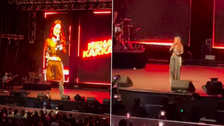 Neha Kakkar Breaks Down in Tears After Arriving Late for Concert in Melbourne, Crowd Asks Her To ‘Go Back’