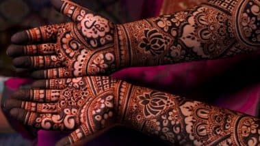 Eid 2025 Mehndi Designs for Full Hands: Beautiful Arabic Patterns, Traditional Mehendi Motifs and Henna Designs To Adorn Both Front and Back Hands for Eid al-Fitr (Watch Videos)