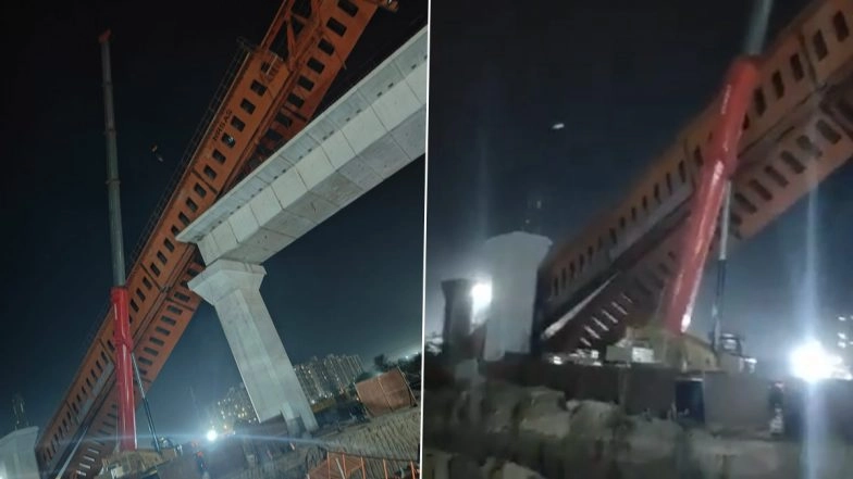 Ahmedabad: Gantry Skids From Its Position at Bullet Train Project Site in Gujarat