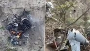 IAF Jet Crash in Haryana: Indian Air Force&rsquo;s Jaguar Aircraft Crashes in Panchkula, Pilot Ejects Safely, Says Police (Watch Video)