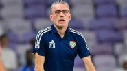 Paulo Bento Fired As Head Coach of United Arab Emirates National Football Team