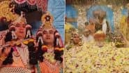 Ramanreti Ashram Holi 2025: Devotees Play Holi with Flowers and Colours in Uttar Pradesh's Mathura, Video Surfaces