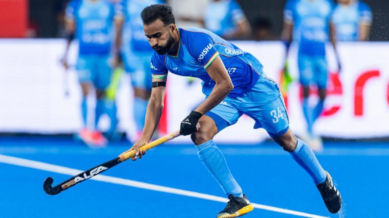 India National Hockey Team Player Amit Rohidas Reacts to Winning Pargat Singh Award for Defender of the Year 2024