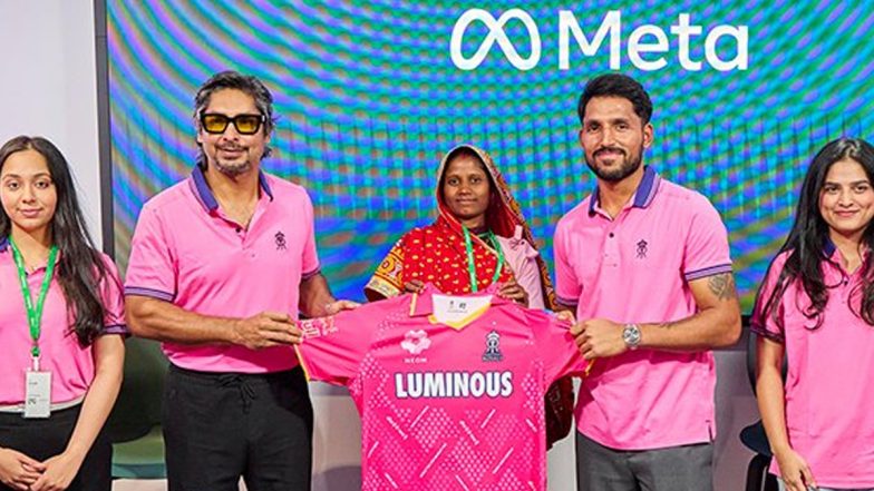 International Women’s Day 2025: Rajasthan Royals Launch ‘Pink Promise’ Jersey (Watch Video)