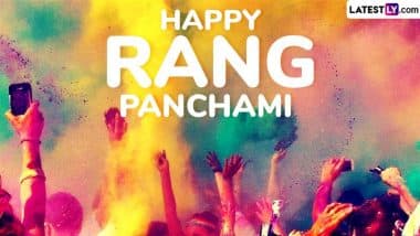 Happy Rang Panchami 2025 Wishes: Share Greetings, HD Images, Messages, Heartfelt Quotes and Wallpapers With Your Family and Friends on Ranga Panchami