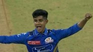 IPL 2025: Unheralded Mumbai Indians Spinner Vignesh Puthur Makes Instant Impact on Indian Premier League Stage