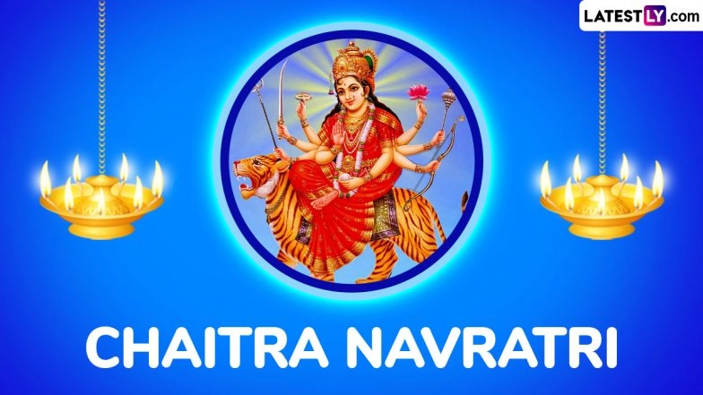 Chaitra Navratri 2025 Day 1 Wishes and Goddess Shailputri Images: Send Messages, Greetings, HD Wallpapers, Quotes and Photos To Celebrate the Festival