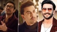 &lsquo;Sathiya Gaye Hai&rsquo;: Ranbir Kapoor REACTS As Aamir Khan Mistakes Him for Ranveer Singh, Suggests Mr Perfectionist Should Retire (Watch Video)