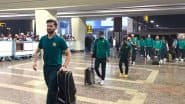 Pakistan Cricket Team Arrives in Christchurch for White-Ball Series Against New Zealand (Watch Video)