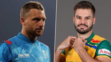 South Africa vs England ICC Champions Trophy 2025 Toss Report & Playing XI: Jos Buttler Opts to Bat; Heinrich Klaasen, Tristan Stubbs Return for Proteas While Saqib Mahmood Replaces Mark Wood