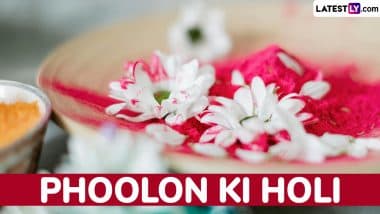 Phoolon Ki Holi 2025 in Vrindavan: What Is Phulera Dooj? Everything You Should Know About the Holi Festival in Mathura