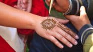 Latest Mehndi Designs for Gangaur 2025: Adorn Your Hands With These Beautiful Mehendi Motifs and Henna Patterns To Celebrate Gauri Teej (Watch Videos)