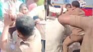 Karnataka: Conductor Beaten by Passengers After Confronting Woman for Spitting Betel Leaves on KSRTC Bus, Video Surfaces