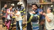 Mumbai Fire: Blaze Erupts at 4-Storey Residential Building in Suburban Santacruz (See Pics)