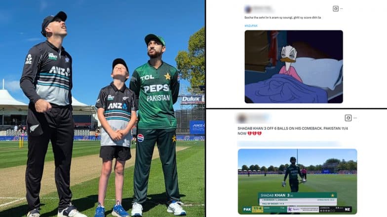 Pakistan Funny Memes and Jokes Go Viral As Visitors Lose Four Wickets For Just 11 Runs in NZ vs PAK 1st T20I 2025