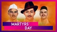 Martyrs&rsquo; Day 2025 Messages and Quotes To Honour Bhagat Singh, Sukhdev Thapar & Shivaram Rajguru