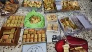Gold Haul in Ahmedabad: 88 kg Smuggled Gold Bars, 19.66 kg Studded Jewellery Recovered in Paldi After Search Operation
