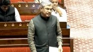 Railways (Amendment) Bill Passed in Parliament: Ashwini Vaishnaw Says &lsquo;Government Laying Thrust on Infrastructure, Technology, Safety&rsquo; (Watch Video)