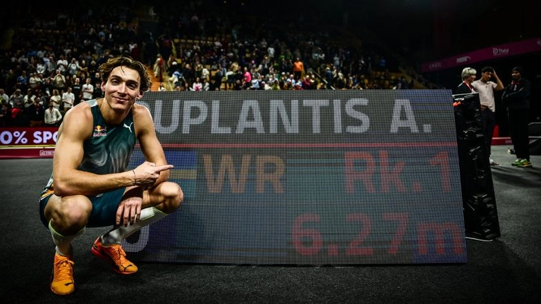 Armand Duplantis Opens Up After Smashing Pole Vault World Record for 11th Time, Says &lsquo;I Just Did It&rsquo;