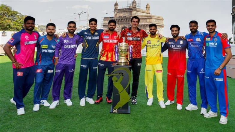 IPL 2025 Team-Wise Schedule: List of Matches With Time in IST