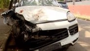 Porsche Accident in Chandigarh: 1 Dead, 2 Injured As Speeding Luxury Sports Car Hits 2 Vehicles in Punjab (Watch Video)